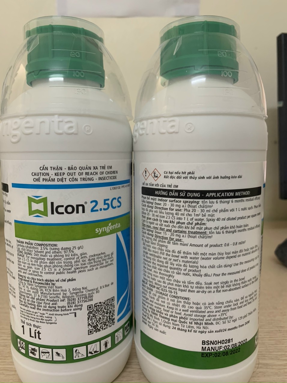 Thuốc diệt côn trùng ICON 2.5CS